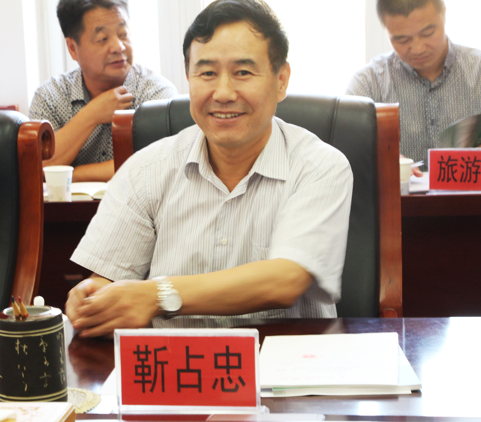 我校与青龙县政府举行战略合作洽谈会