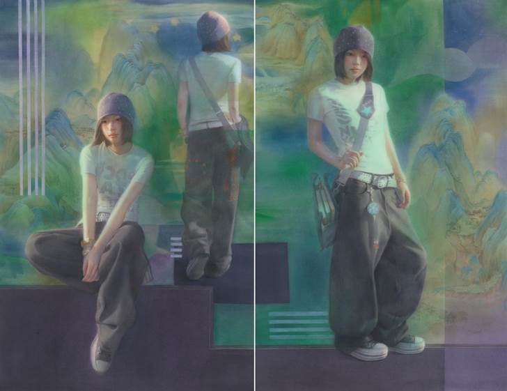 《新青年·新山水》111×143 《新青年·新山水》111×143