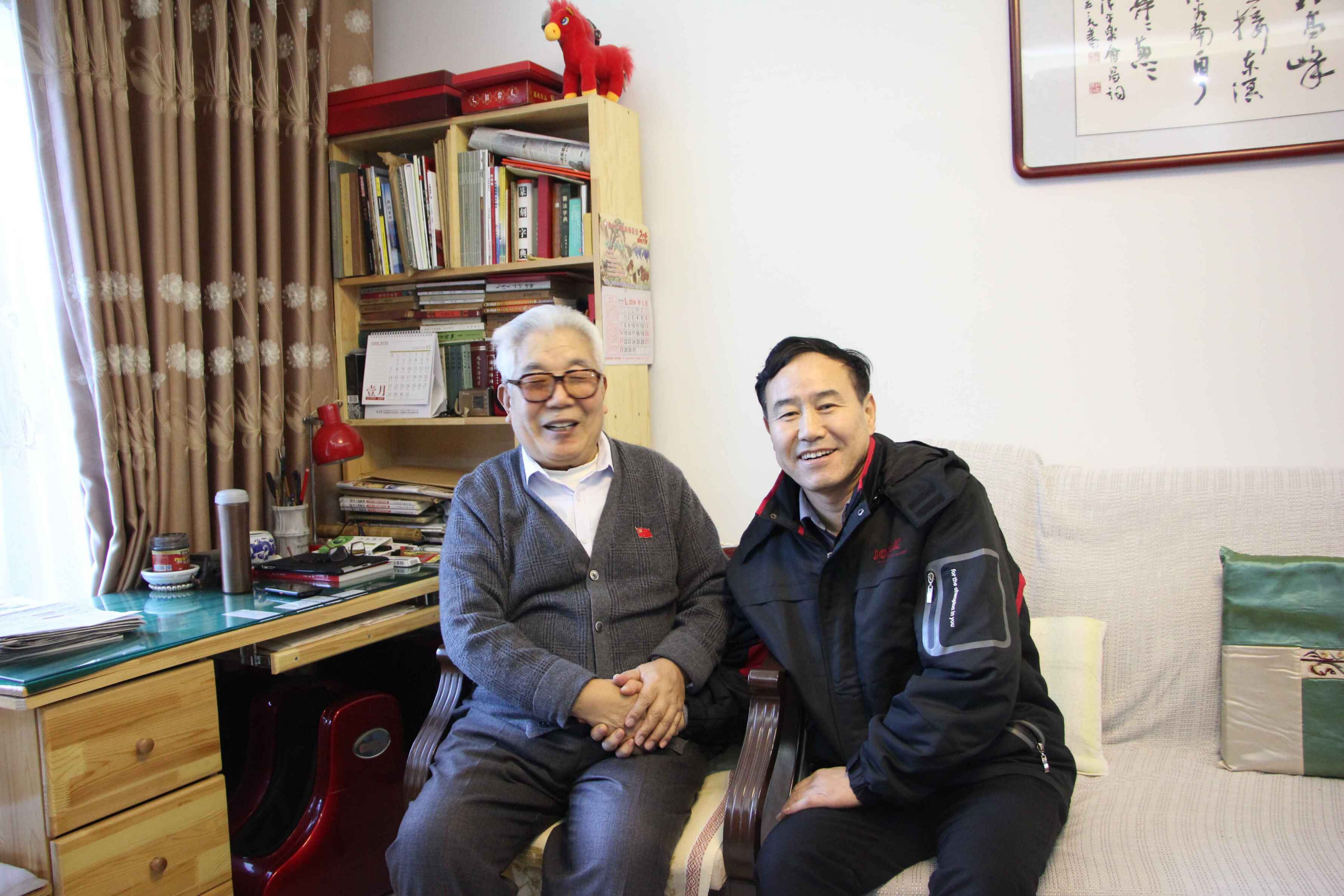 校领导春节前夕走访慰问离退休老同志